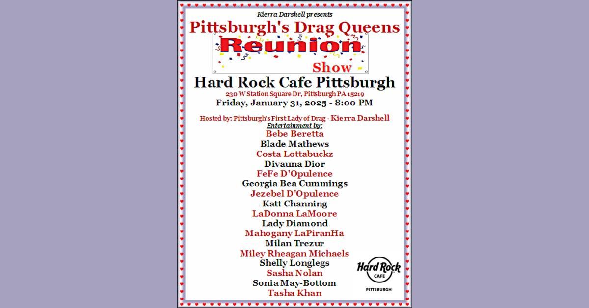 Pittsburgh's Drag Queens Reunion