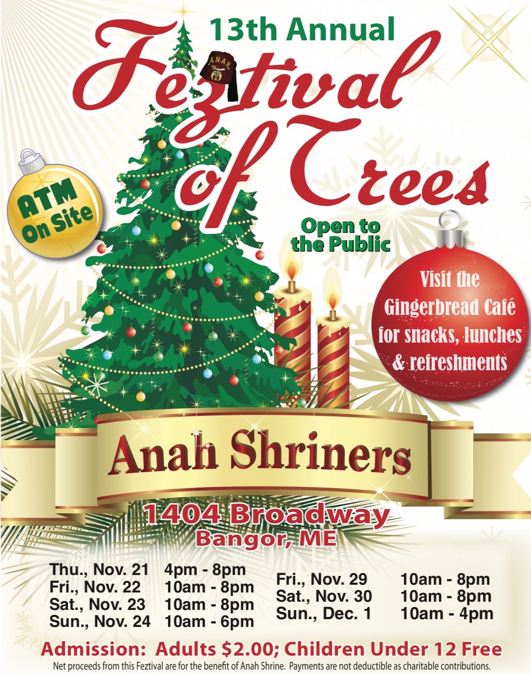 13th Annual Feztival of Trees - FINAL DAY