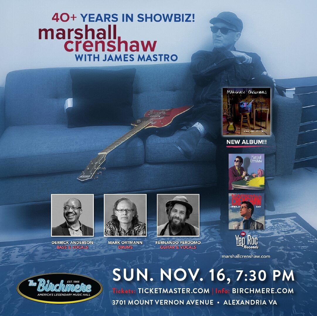 Marshall Crenshaw and James Mastro at FTC Fairfield Theatre Company