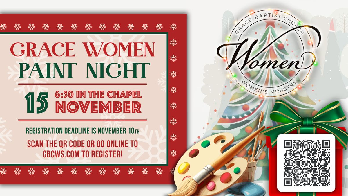 Grace Women Paint Night