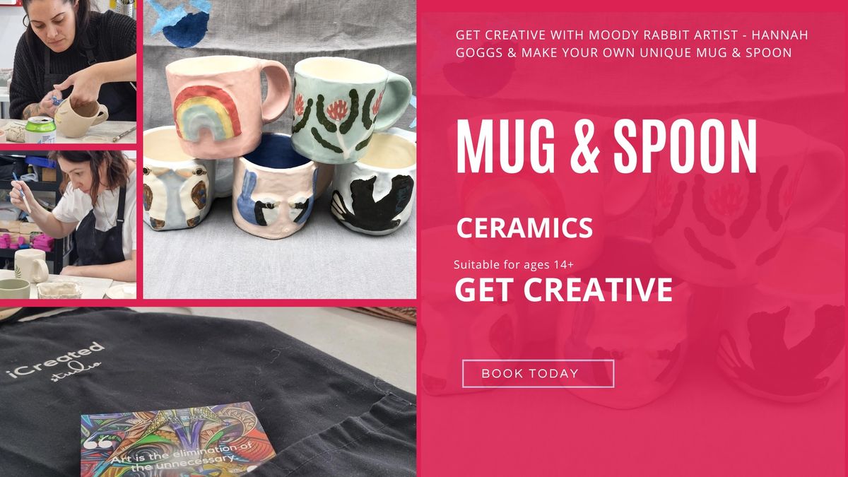Ceramic Mug & Spoon Workshop