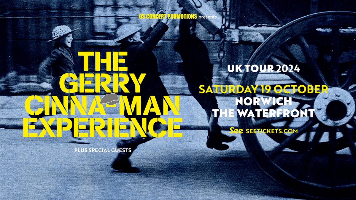 The Gerry Cinna-Man Experience Hit Norwich 2024