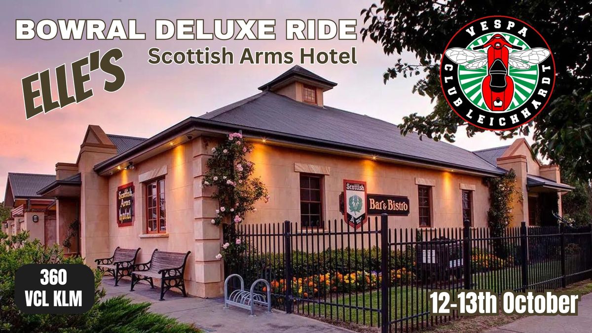 Elle's Bowral Deluxe Ride - The Scottish Arms Hotel 