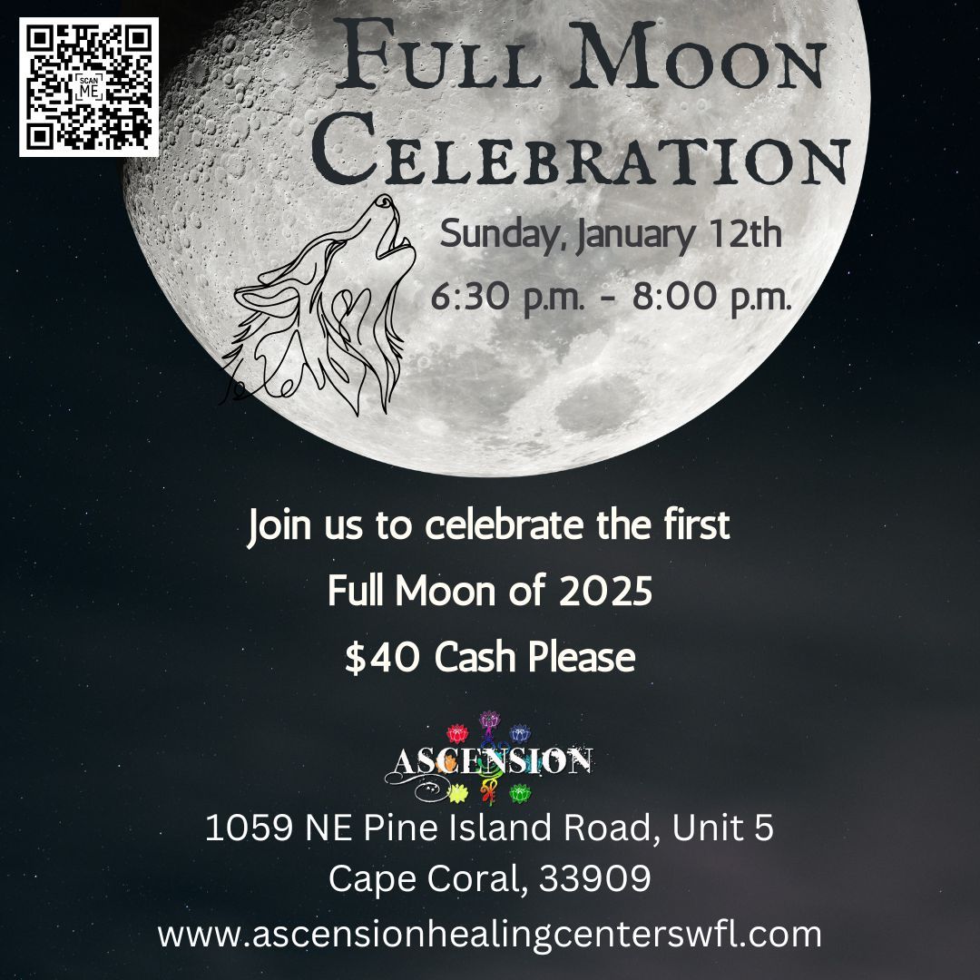 \ud83c\udf15 Full Moon Celebration: A Night of Drum Circle, Releasing & Sacred Healing \ud83c\udf15