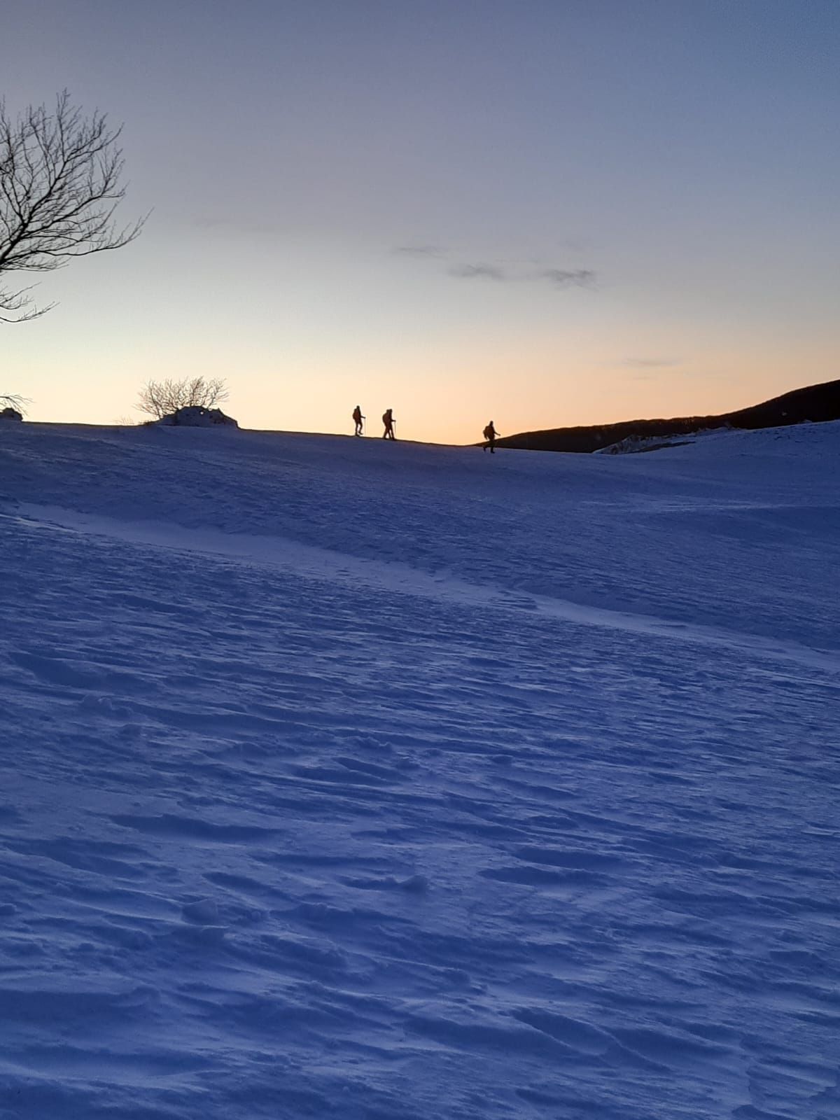 Ciaspolata al Chiaro di Luna Piena sul Monte Falco