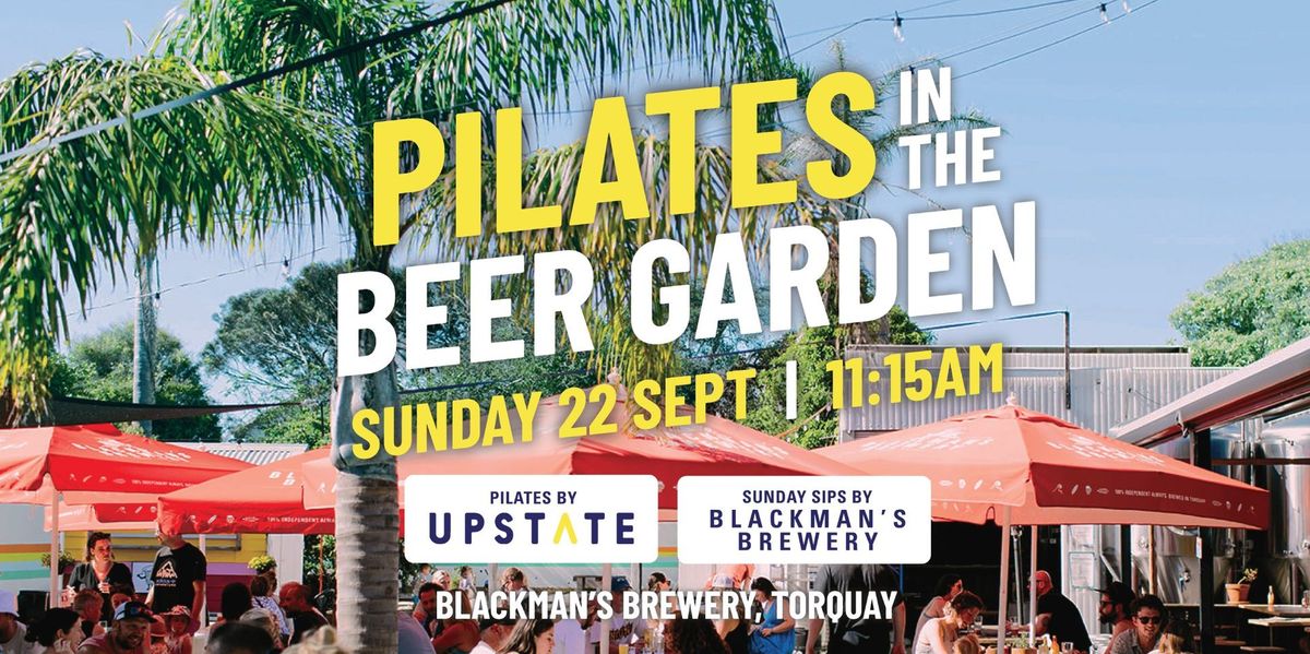 Pilates in the Beer Garden \u2600\ufe0f