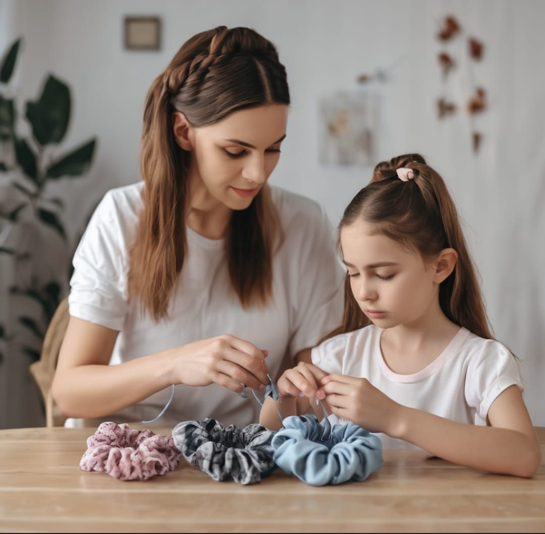 Sew Much Fun: Mom & Daughter Scrunchie Workshop