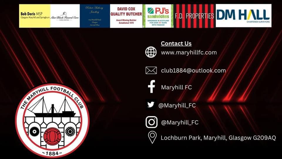 Maryhill FC Player of the Year