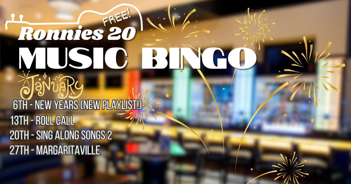 Music Bingo January