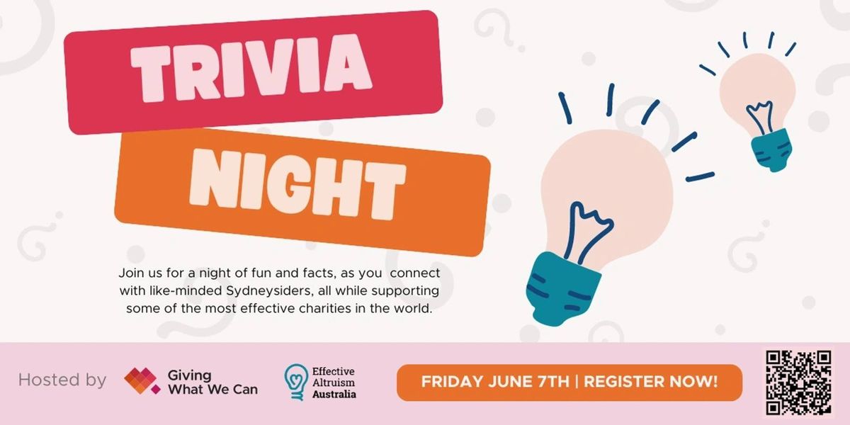 Trivia For Good: Test Your Wits & Transform Lives