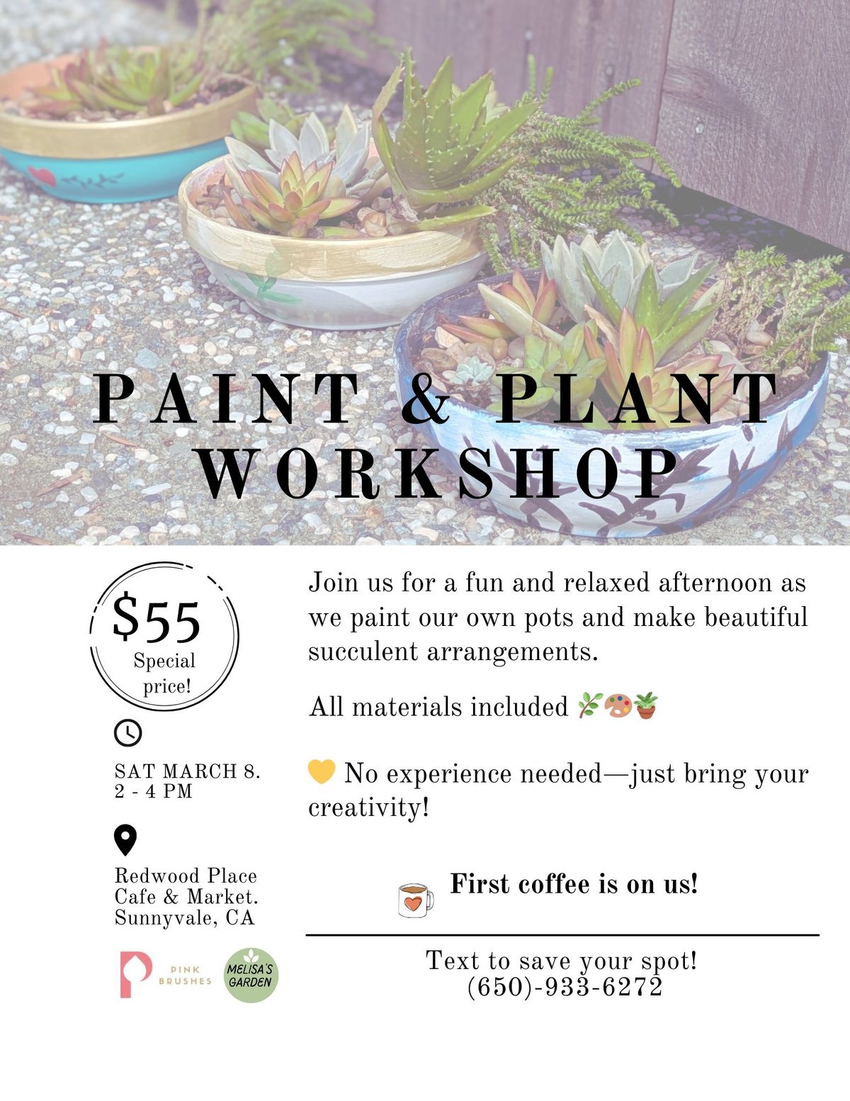 Paint & Plant Workshop