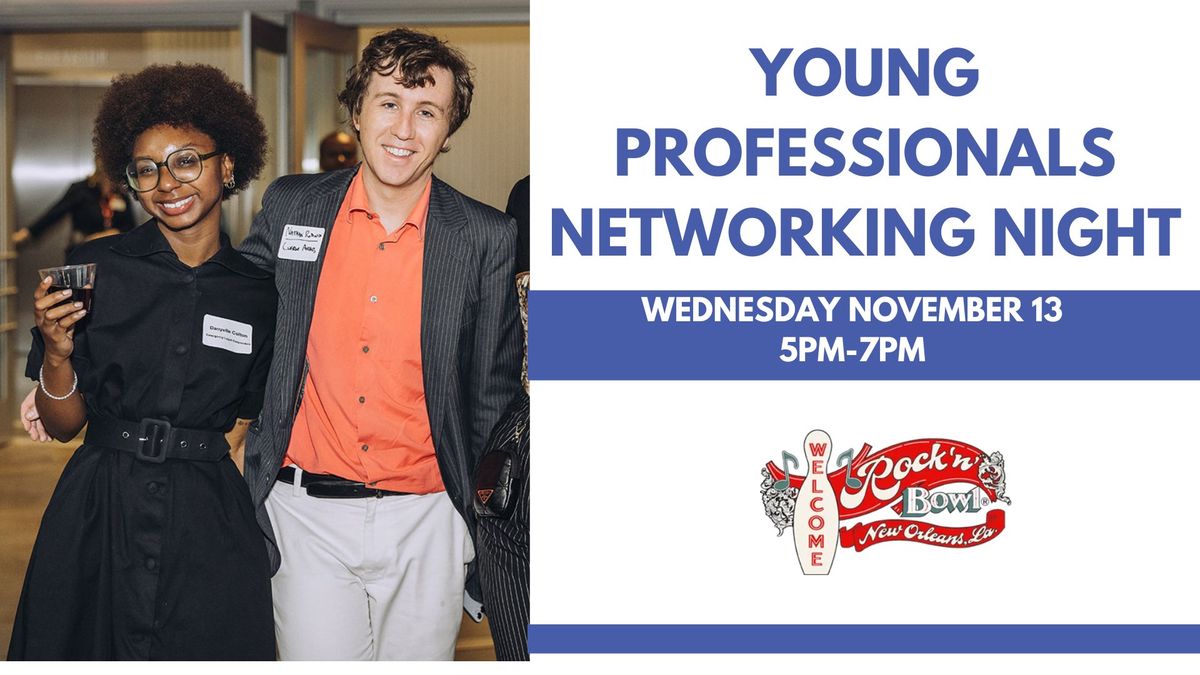 Young Professionals Networking Night at Rock N Bowl