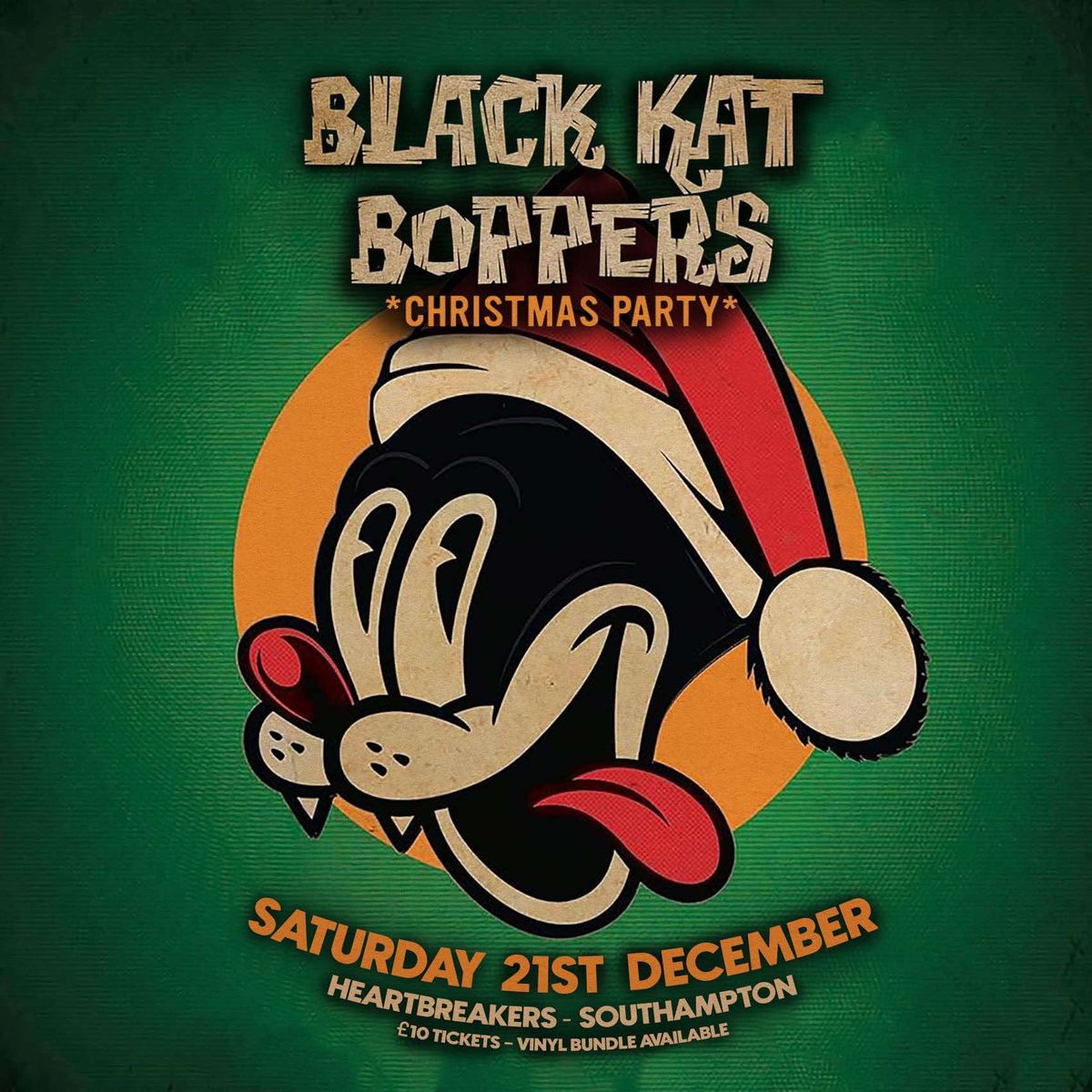 Black Kat Boppers Christmas Party \/ 21.12.24 \/ Heartbreakers