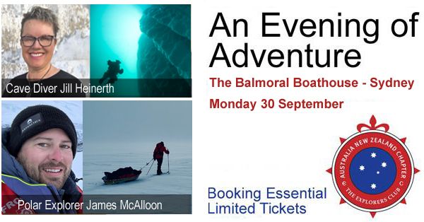 An Evening of Adventure featuring Jill Heinerth and James McAlloon