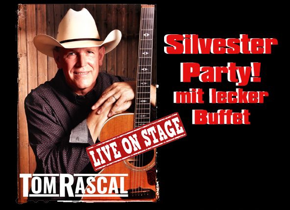 **Silvesterfeier** mit Tom Rascal