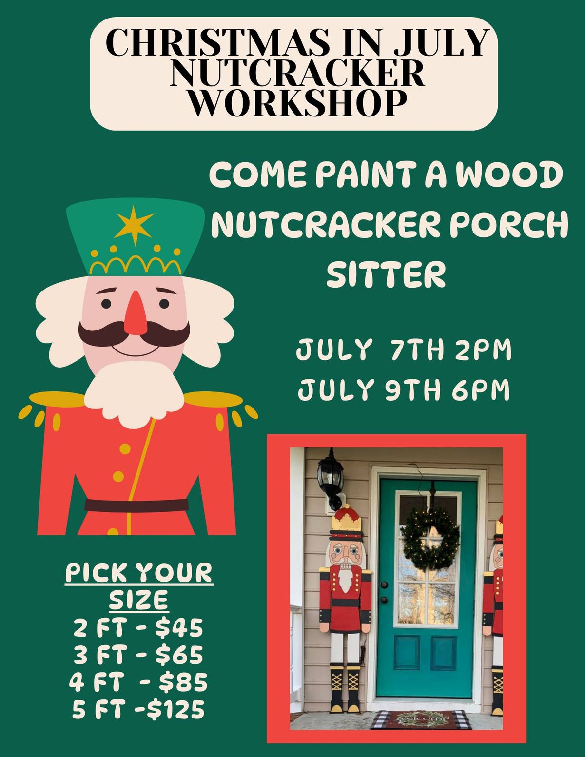 Christmas in July Nutcracker Workshop