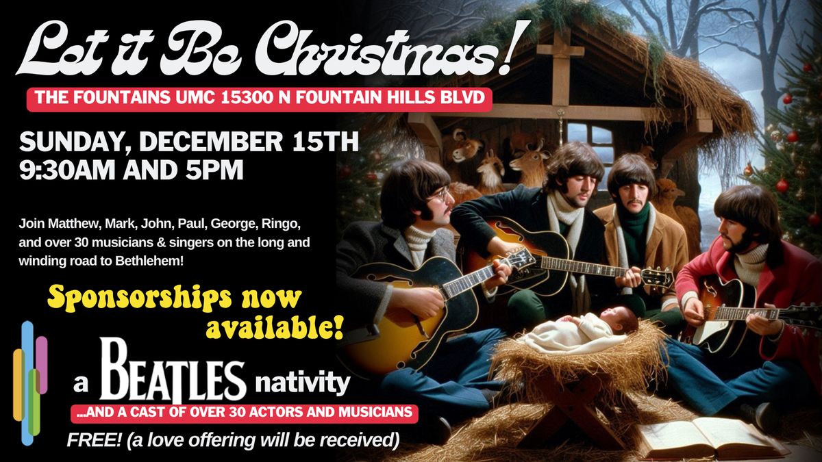 "Let it Be Christmas" A Beatles Nativity