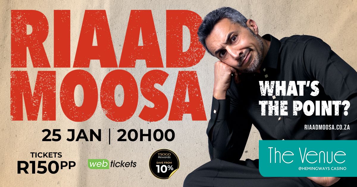 Riaad Moosa Comedy Show 