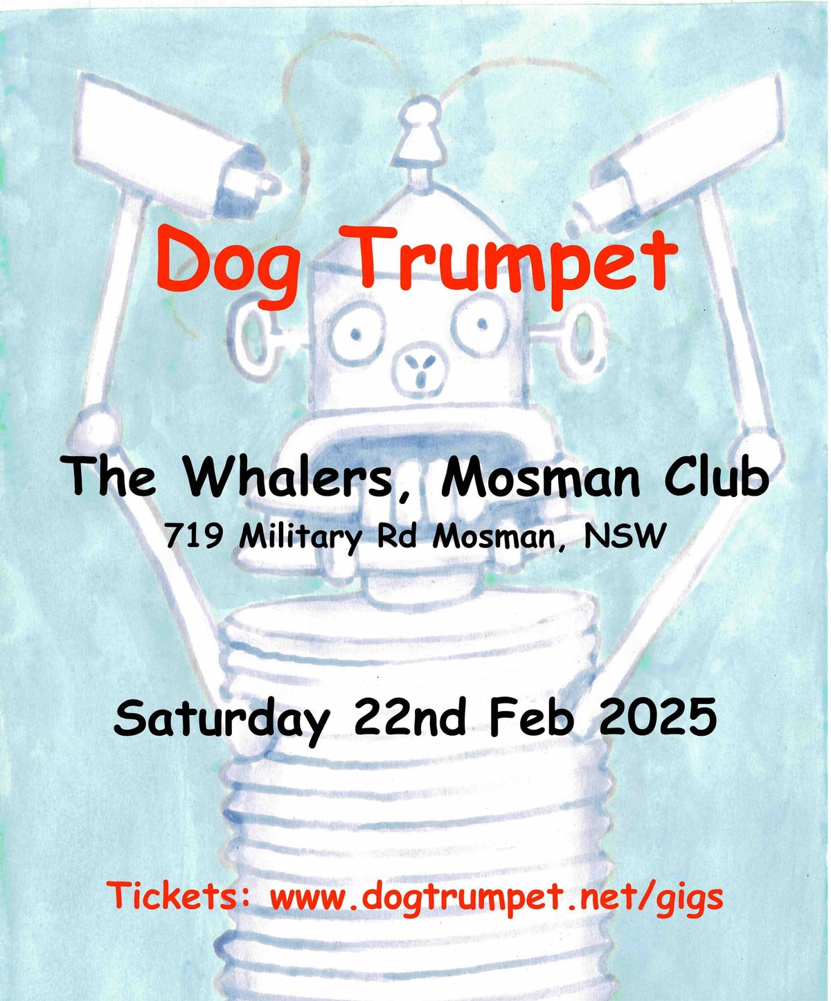 Dog Trumpet @ The Whalers Mosman Club NSW