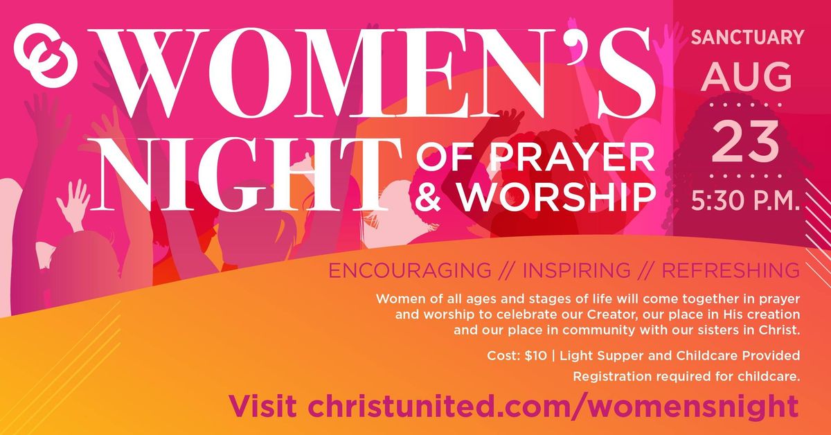 Women\u2019s Night of Prayer & Worship 
