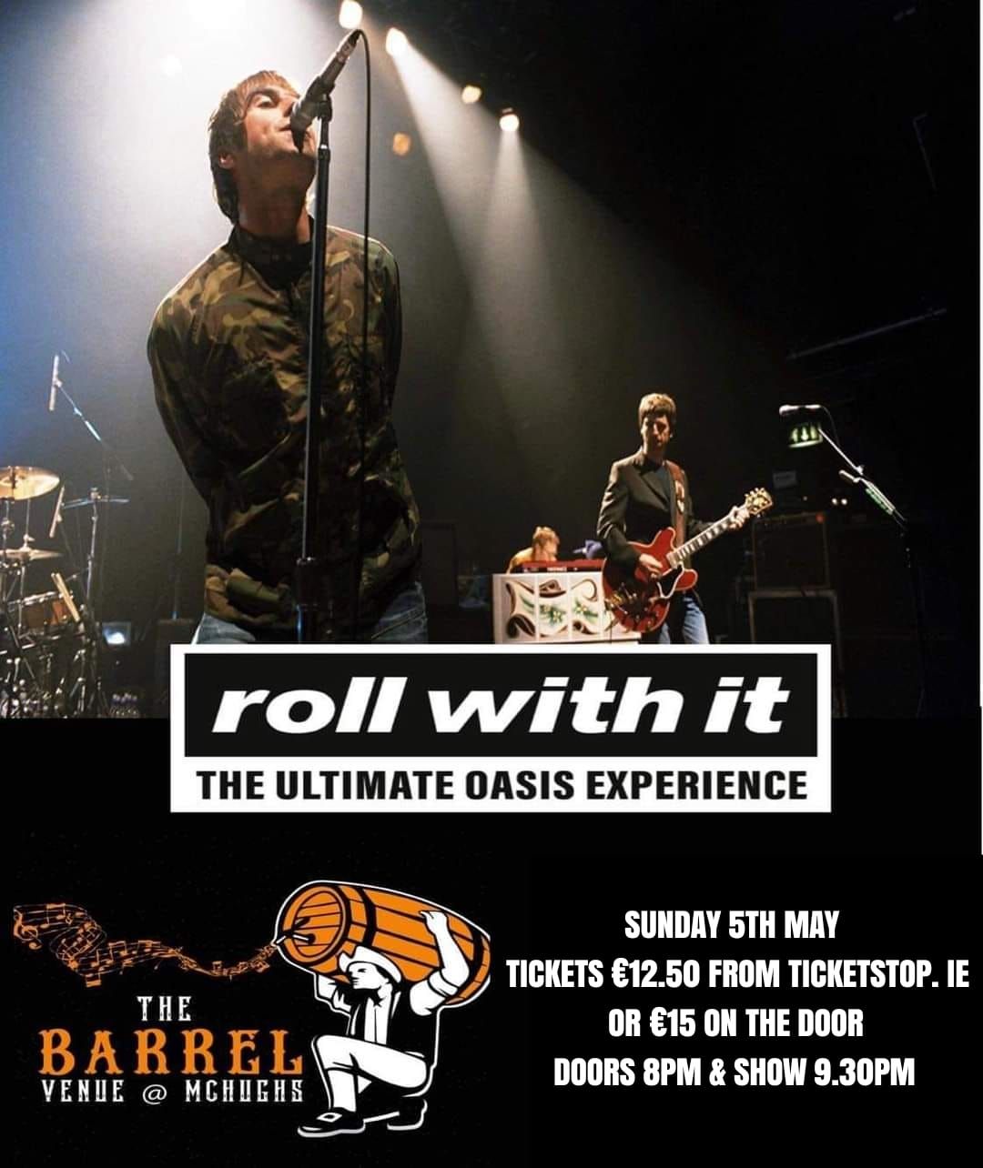Roll With It - Oasis Tribute 