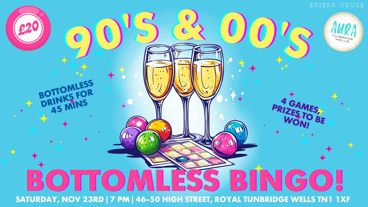 90s & 00s Bottomless Bingo Tunbridge Wells