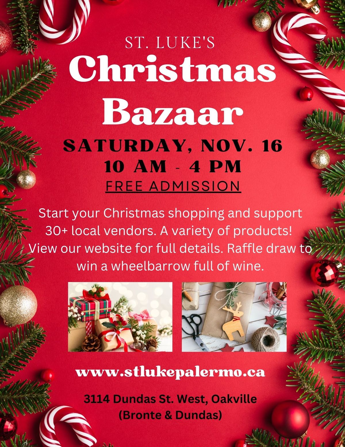 St. Luke's 7th annual Christmas Bazaar