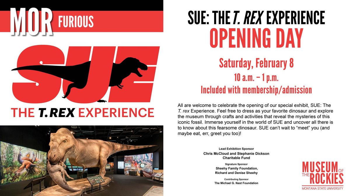 SUE: The T. rex Experience Opening Day