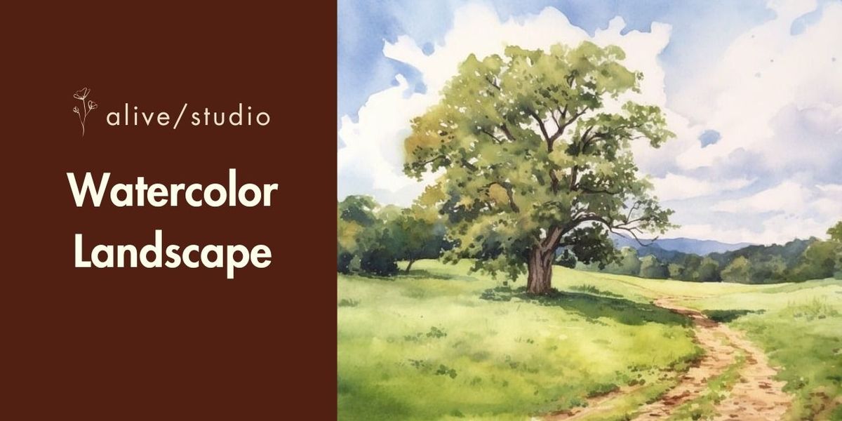 Watercolor Landscape Painting