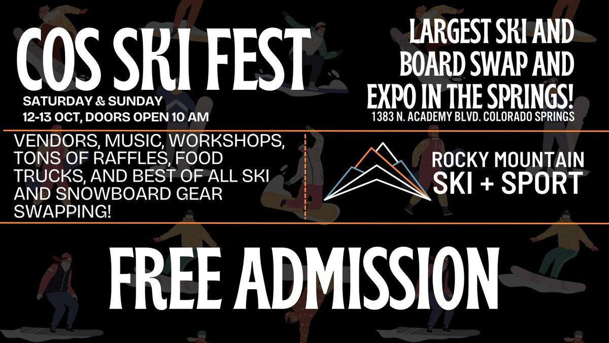 COS Ski Fest: Ski and Board Swap and Expo