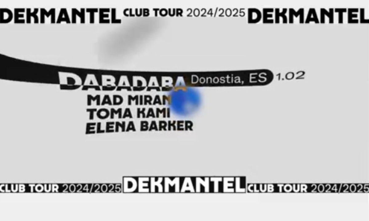 Dekmantel Club Tour: Mad Miran + Toma Kami + Elena Barker