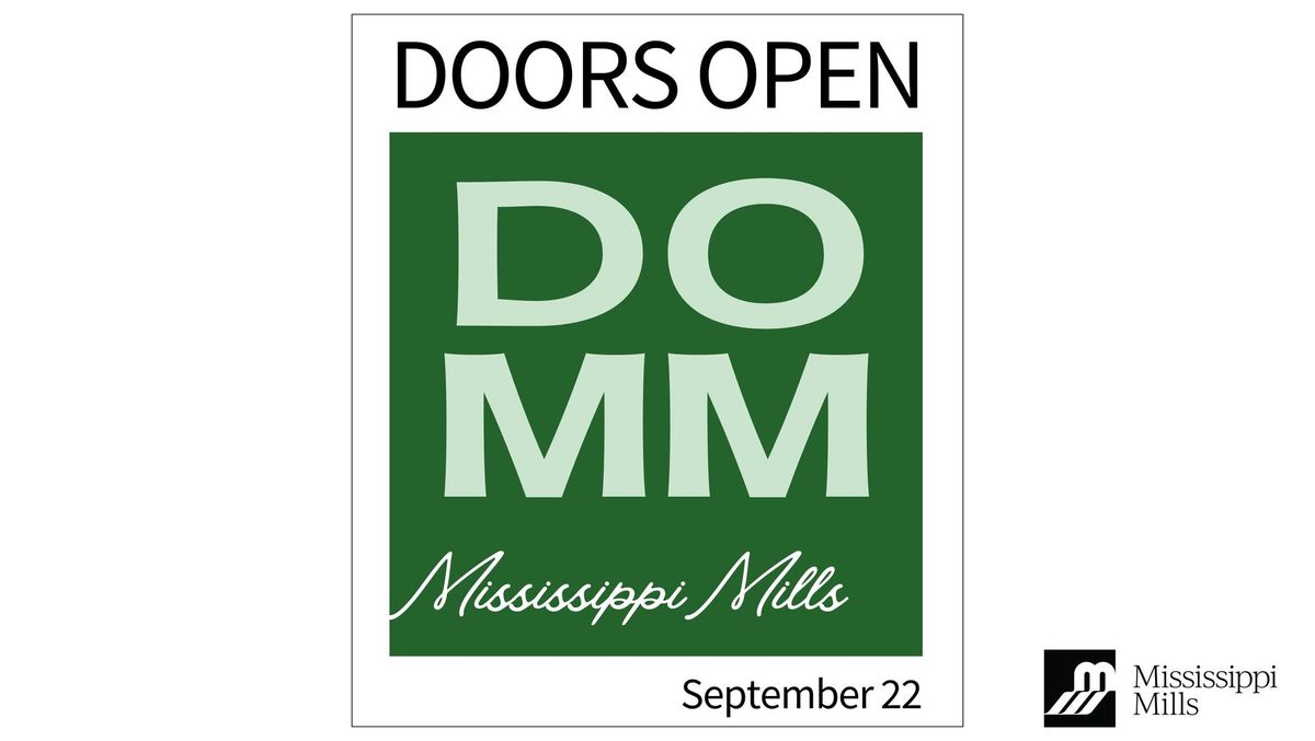 Doors Open Mississippi Mills