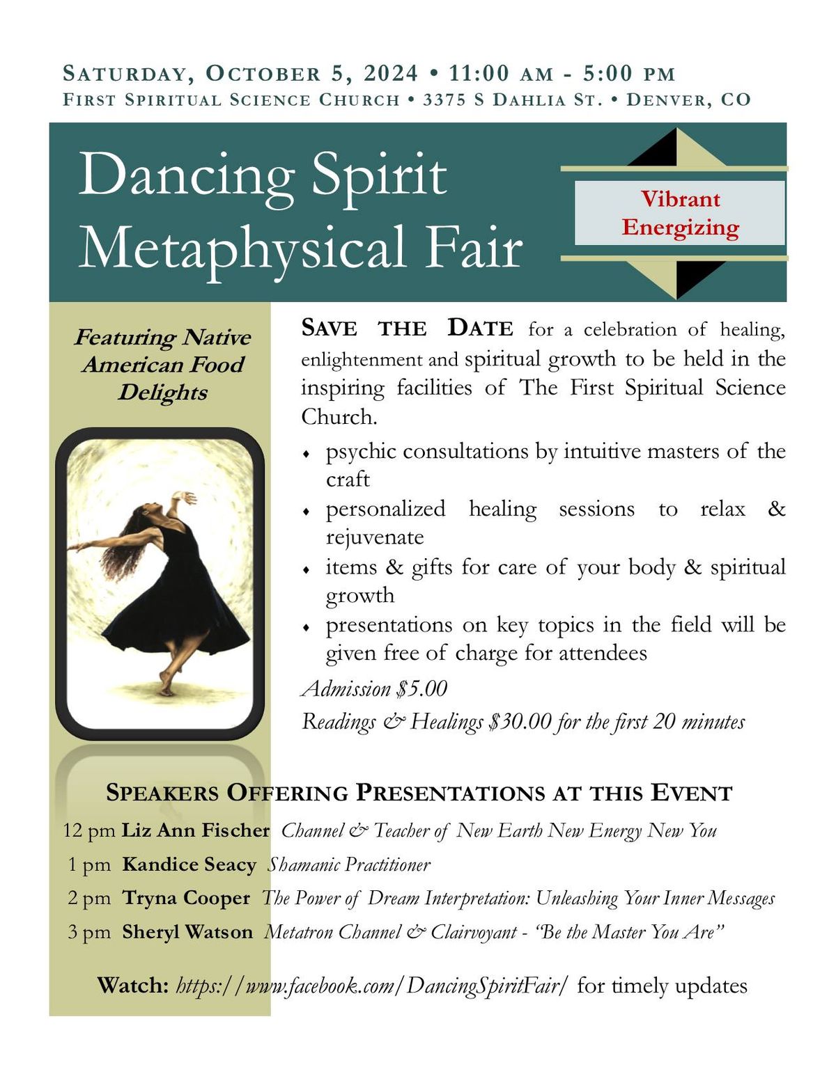 Dancing Spirit Metaphysical Fair