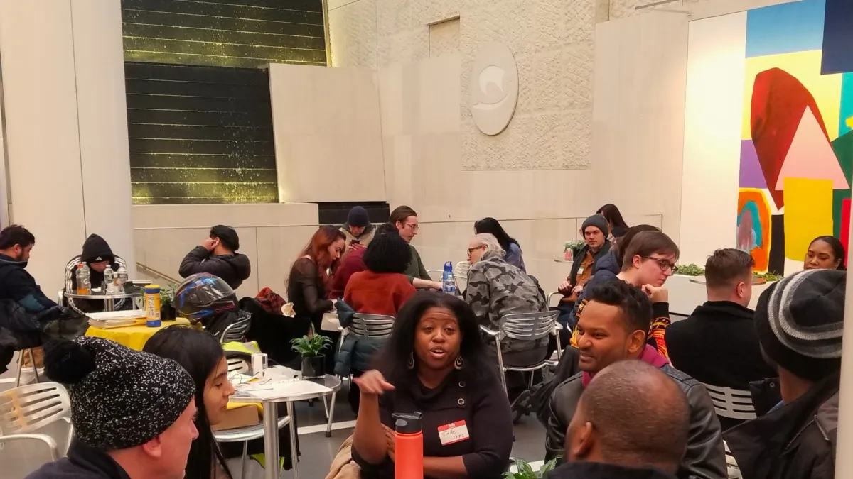 CHG: Olympic Tower Atrium\u2014MBTI Mingle\/Afterparty H: \u00a5, Margarita-INFP, Mike-INFJ