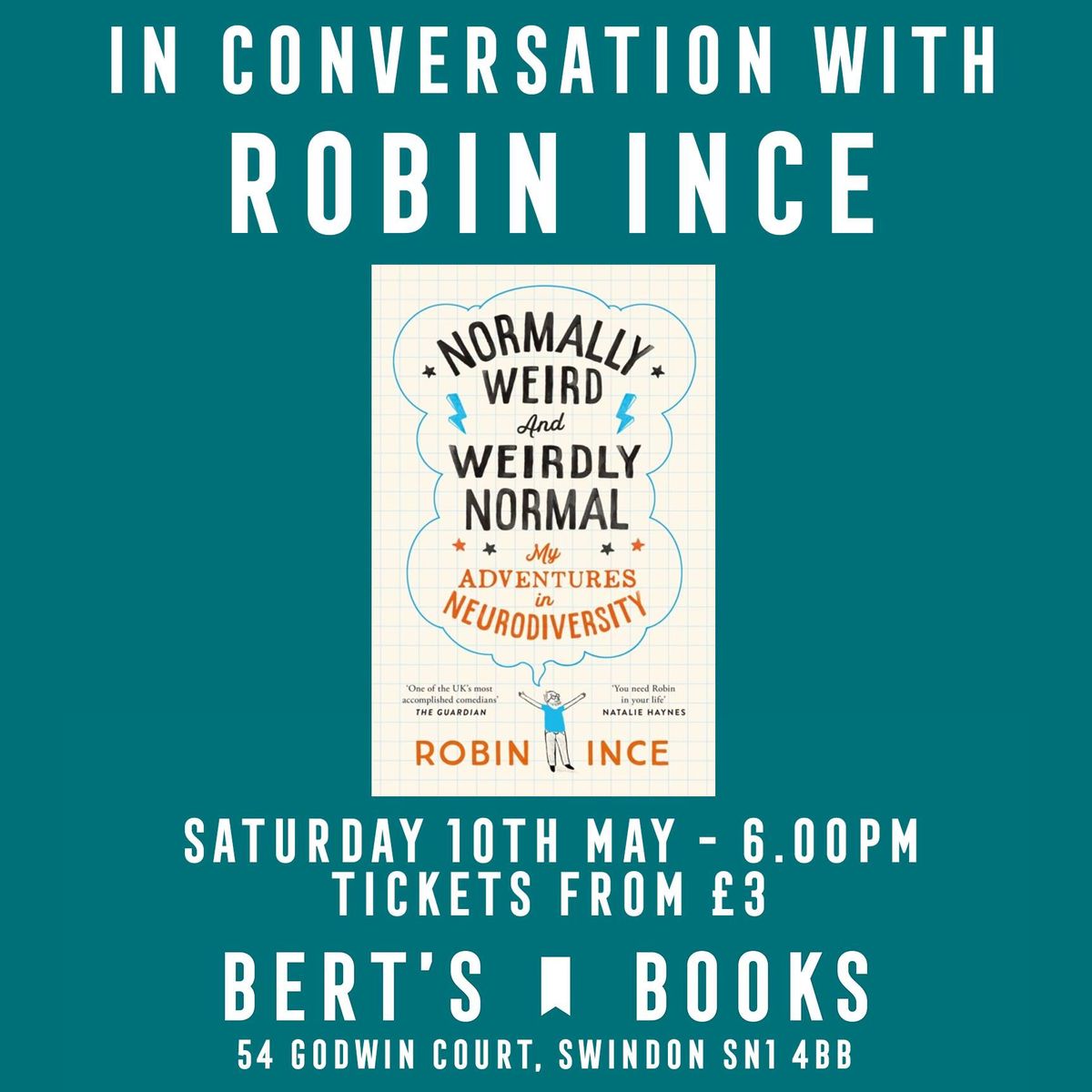 10th May - Robin Ince