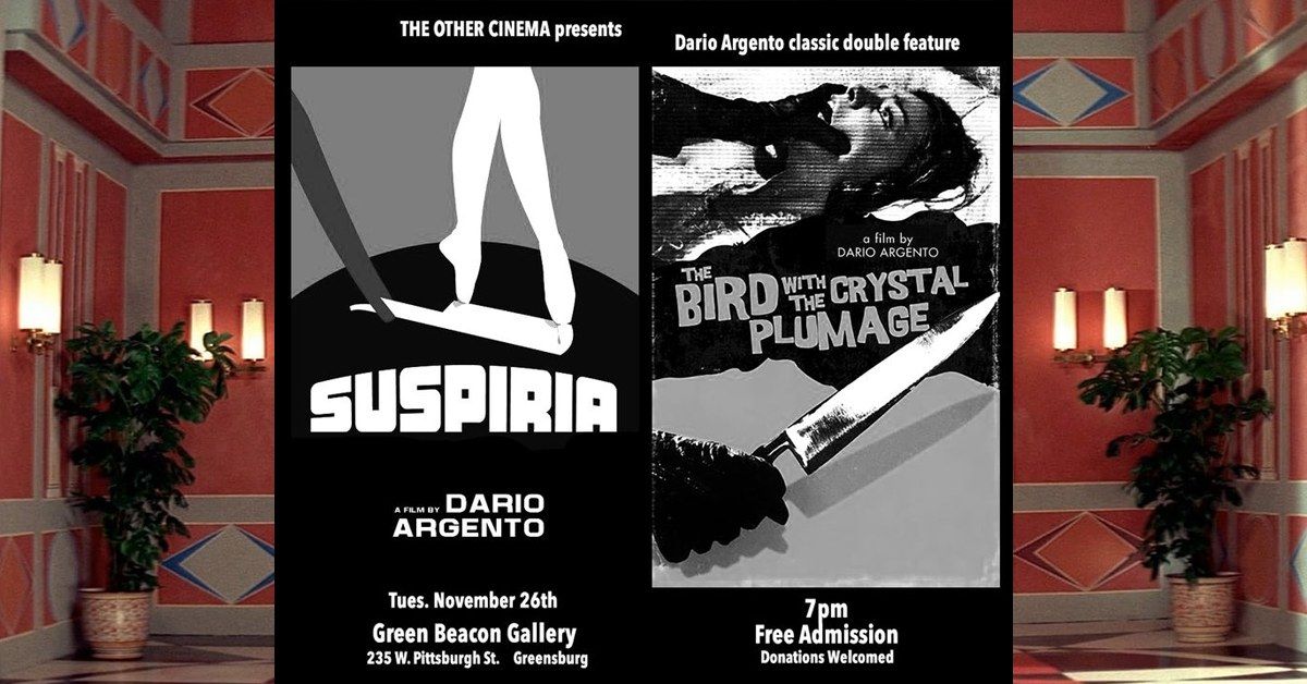 Classic Argento Double Feature @ Green Beacon Gallery