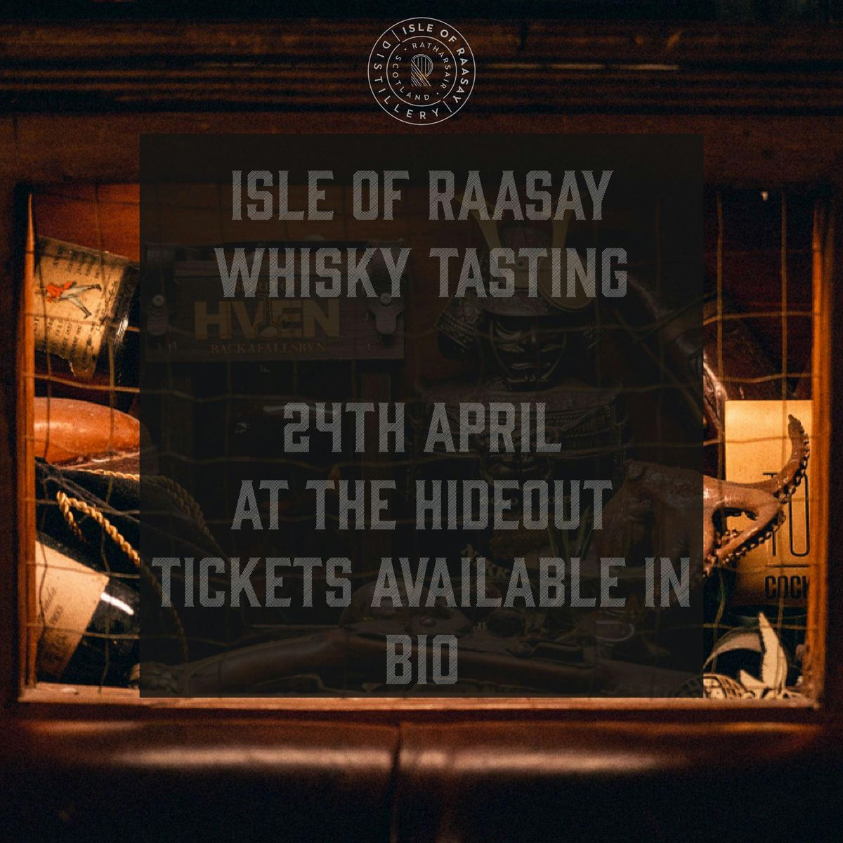 Hideout Presents: Isle of Raasay Tasting