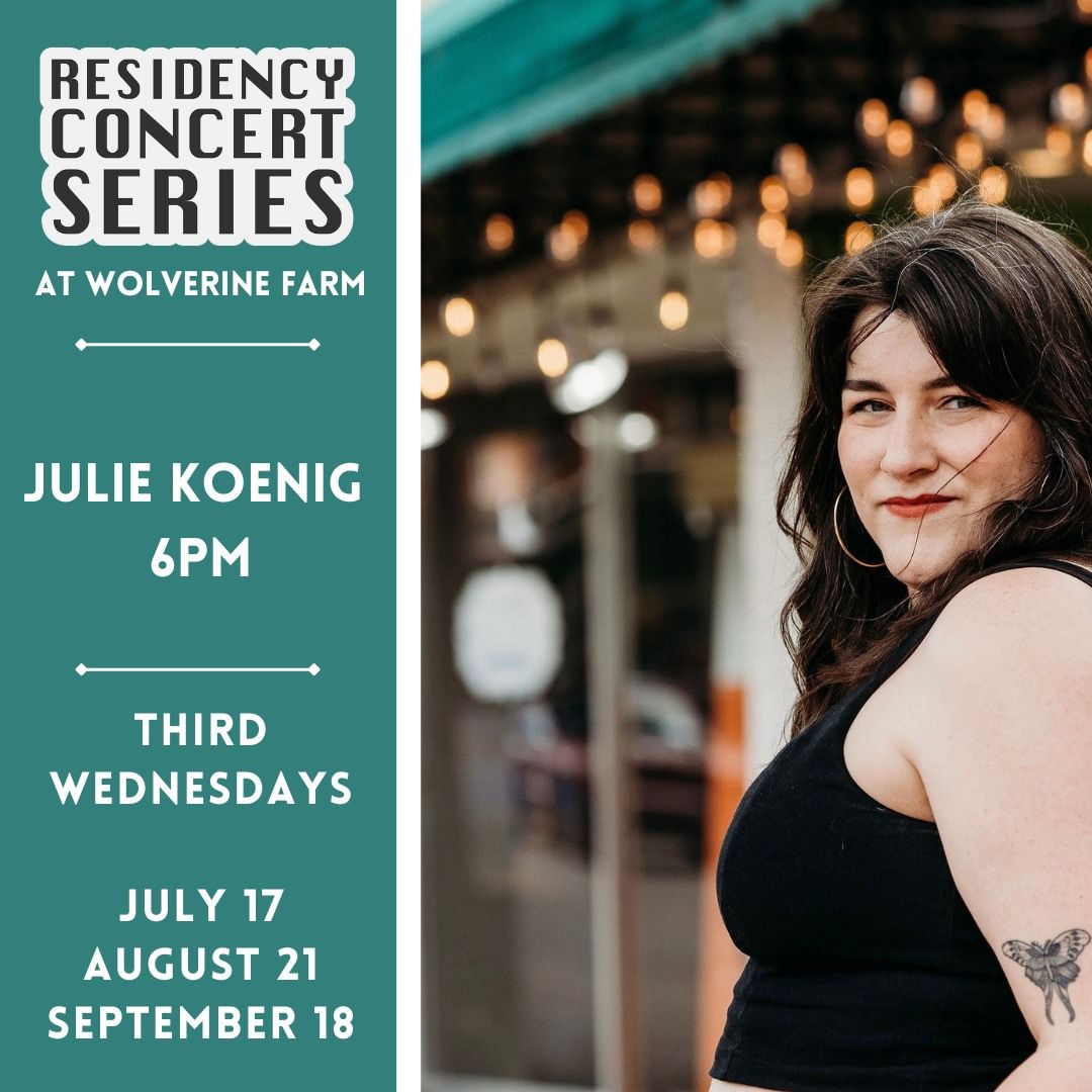 Residency Concert w\/ Julie Koenig