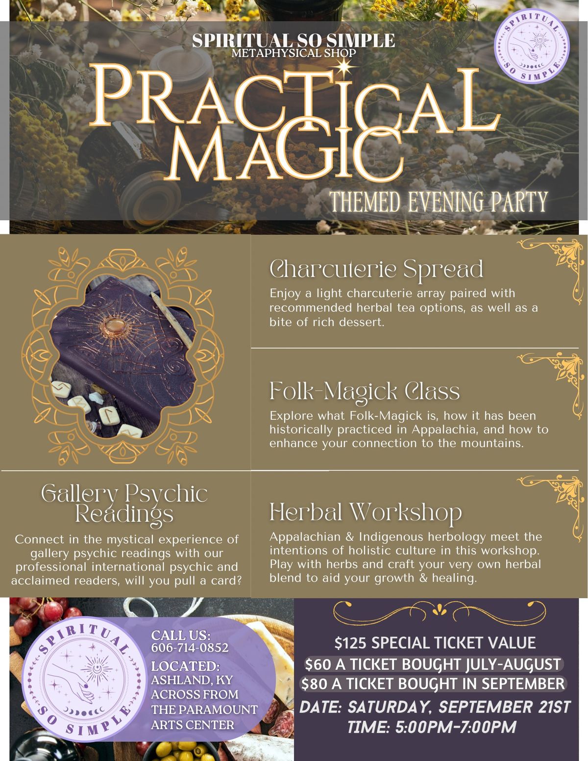 \u2728Practical Magic Themed Evening Party\u2728