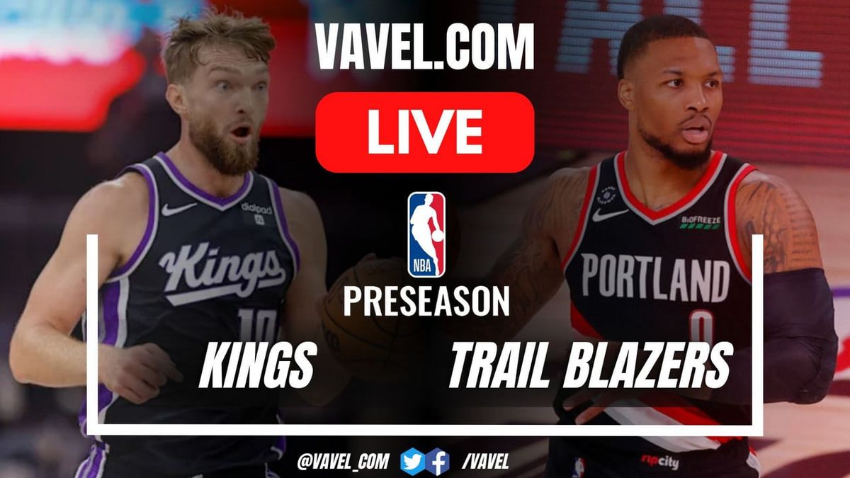 Sacramento Kings vs. Portland Trail Blazers