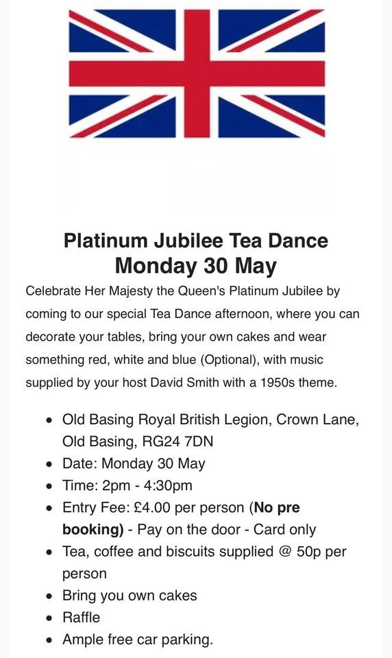 Platinum Jubilee Tea Dance