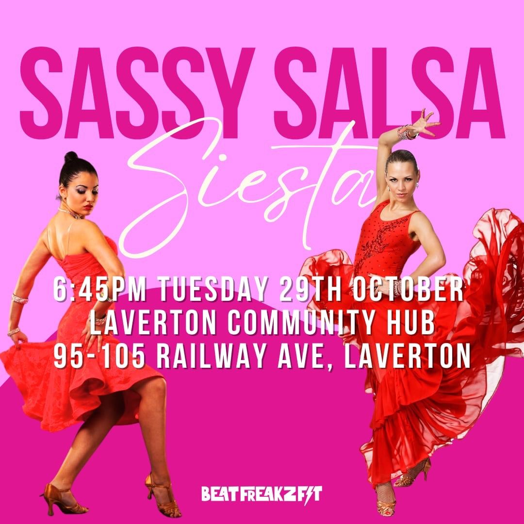 SASSY SALSA SIESTA CLASS