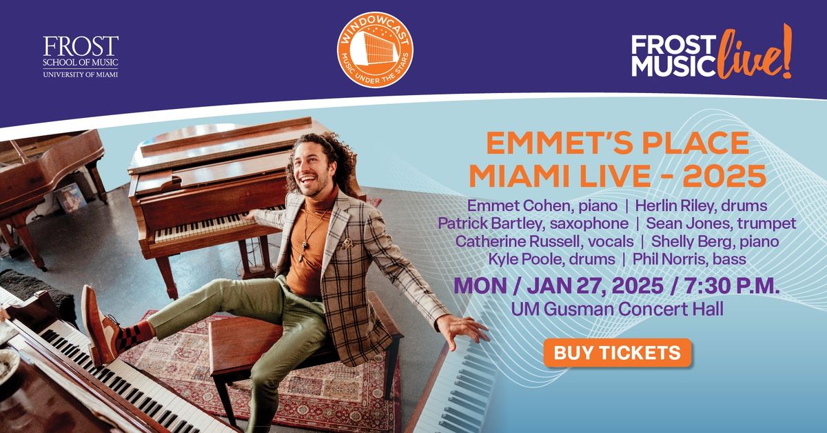 EMMET'S PLACE MIAMI LIVE - 2025