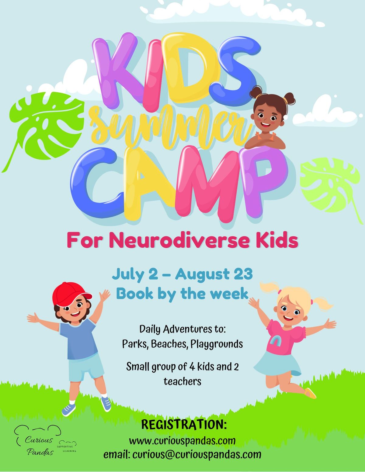 Summer Camps for Kids with Neurodiversity