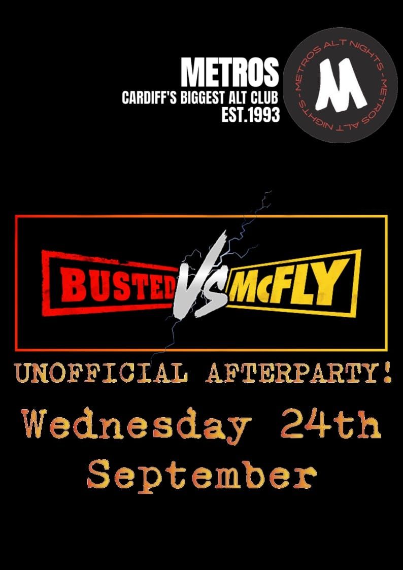 Busted V Mcfly Unofficial Afterparty  - Wednesday 24th September