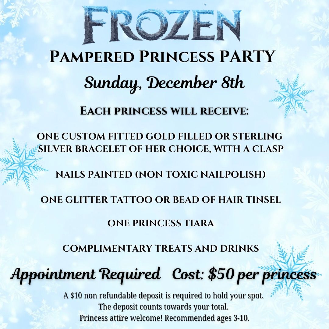 Frozen Pampered Princess Event