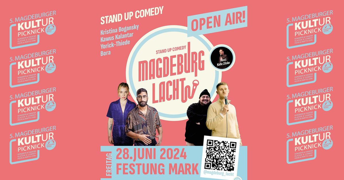 Magdeburg Lacht - Openair Comedyshow - Kultur Picknick 2024
