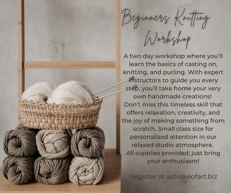 Beginners Knitting Workshop