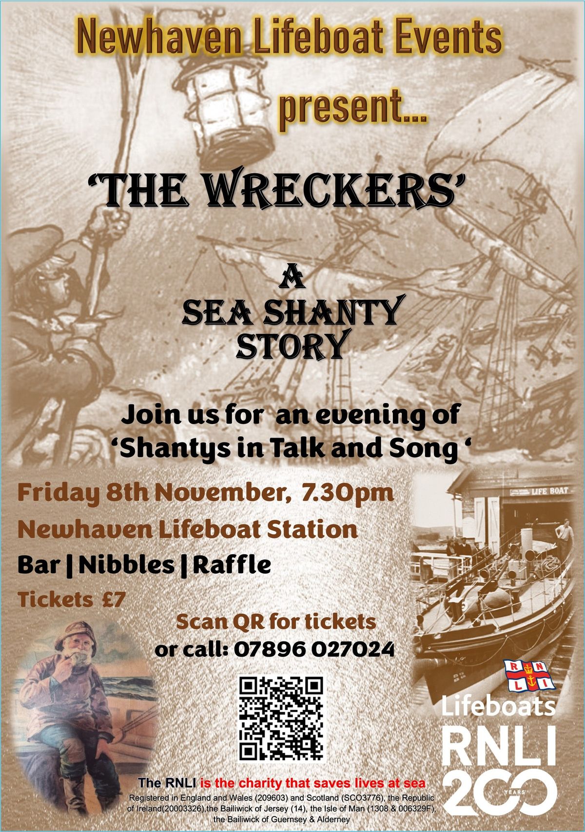 The Wreckers, an evening of Shantys in Talk & Song