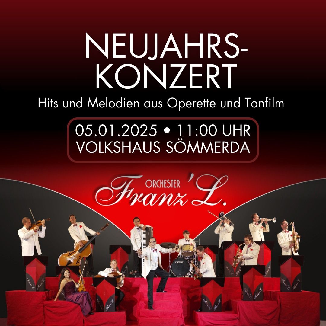 Traditionelles Neujahrskonzert w\/ Orchester Franz L.